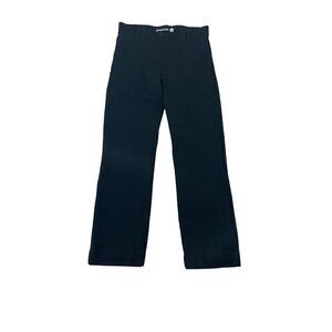 Betabrand Women's Black Straight Leg Pants - Medium